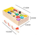 Montessori LED Busy Board Sensory Cognitive Development Toy