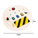Montessori LED Busy Board Sensory Cognitive Development Toy