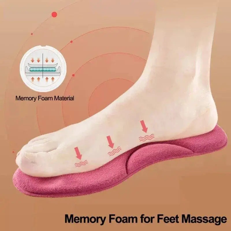 Heated Massage Insoles For Winter Warmth And Comfort