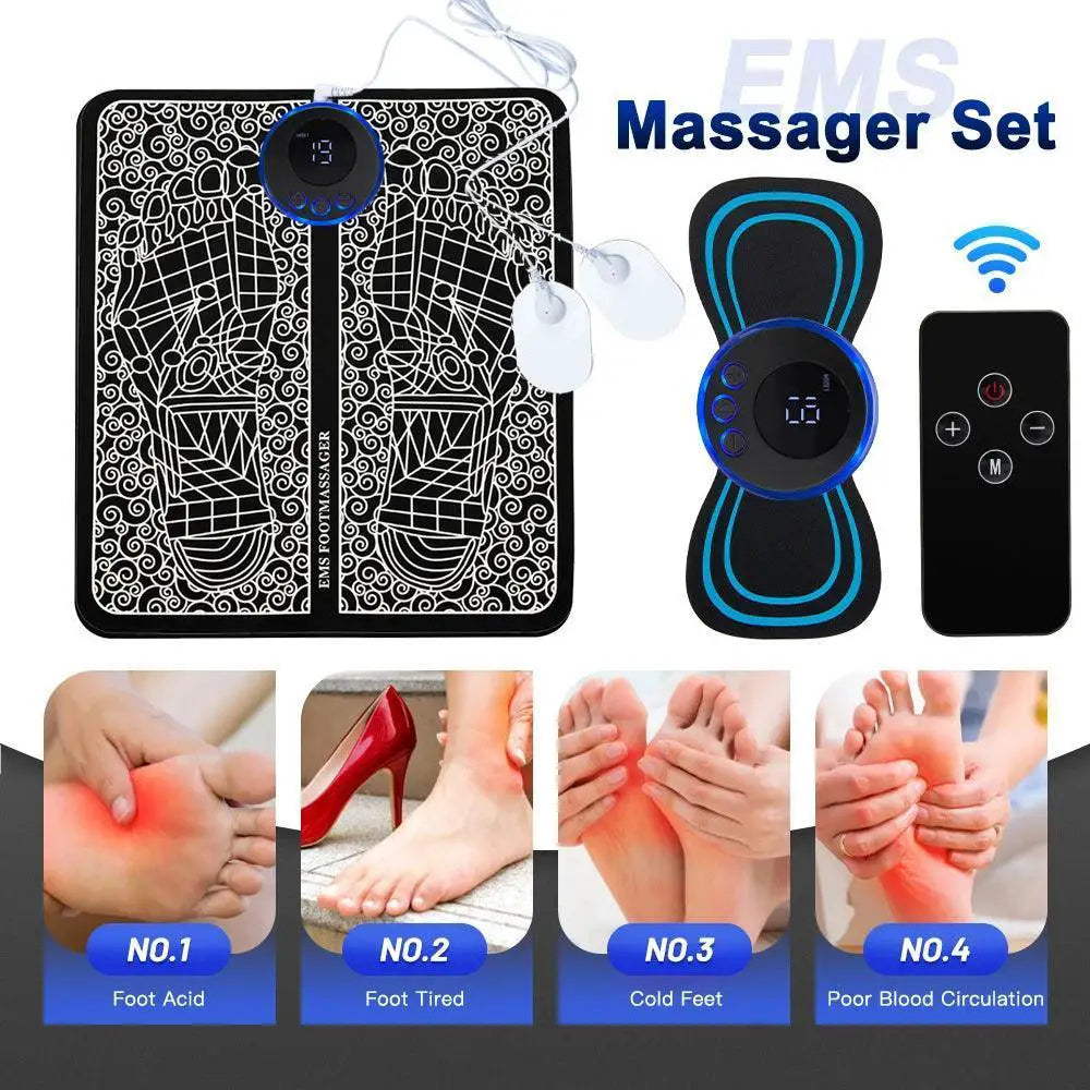 Ultimate Pulse Foot Massager for Relaxation and Relief