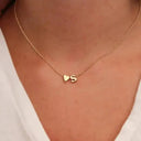 Heart Choker Necklace Personalized Pendant Jewelry Gift