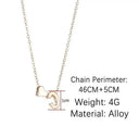 Personalized Heart Necklace For Her