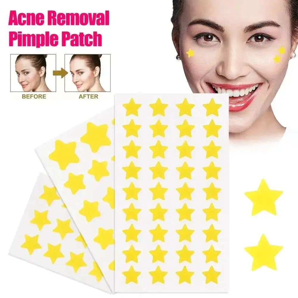Clear Skin Adhesive Acne Patches With Stylish Designs