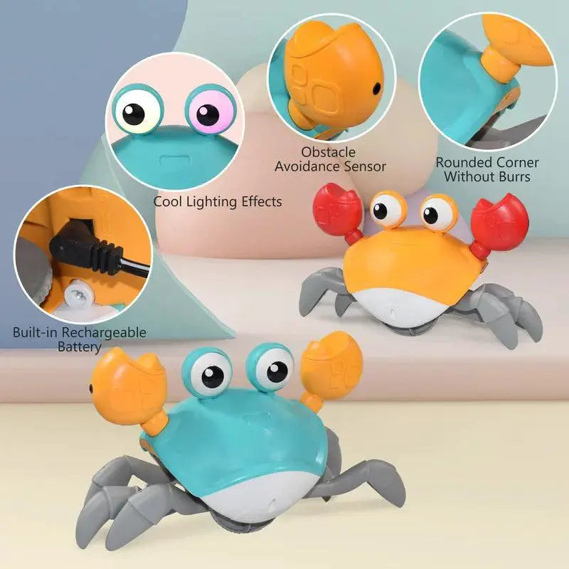 Crawling Crab And Octopus Robot Toy Educational Play