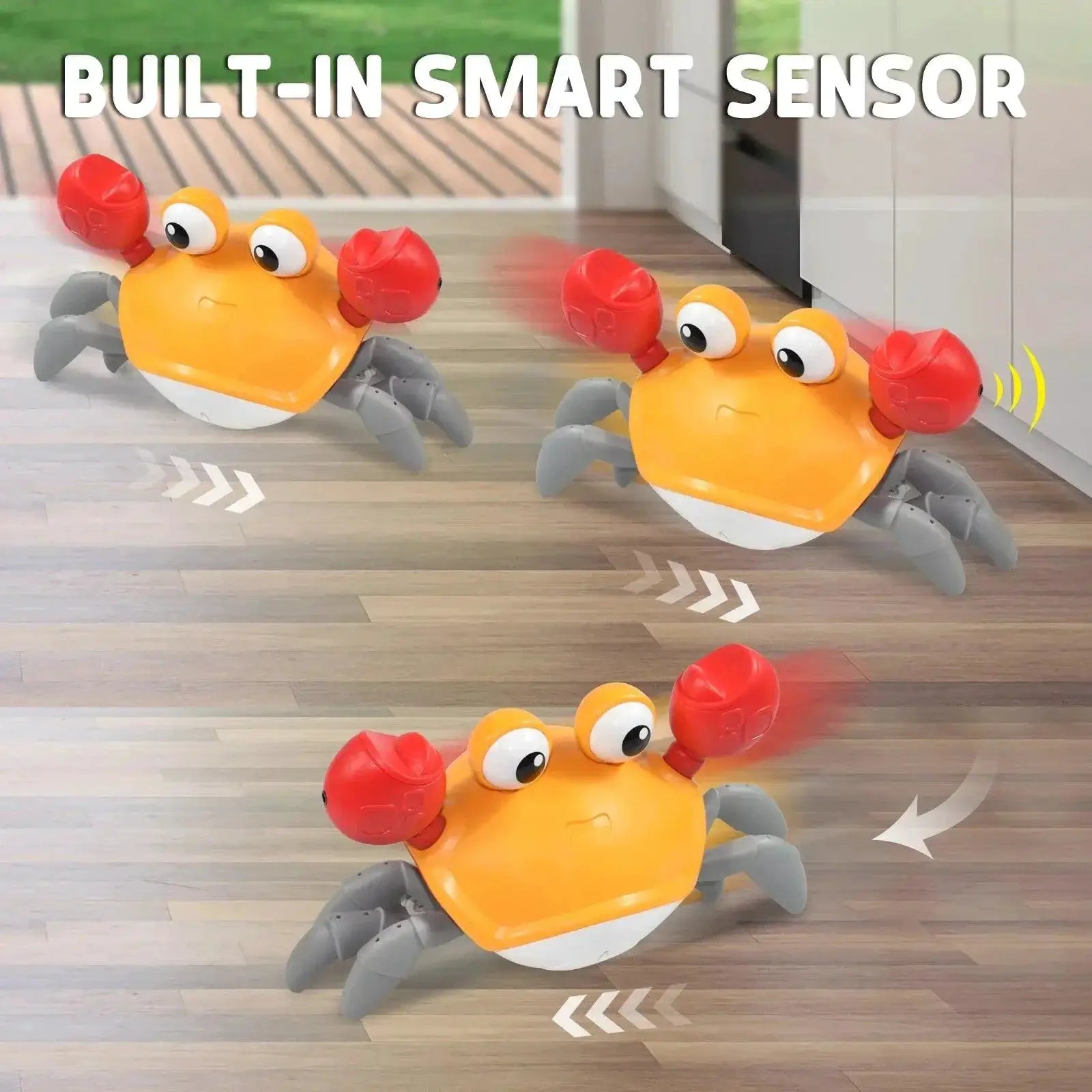 Crawling Crab And Octopus Robot Toy Educational Play