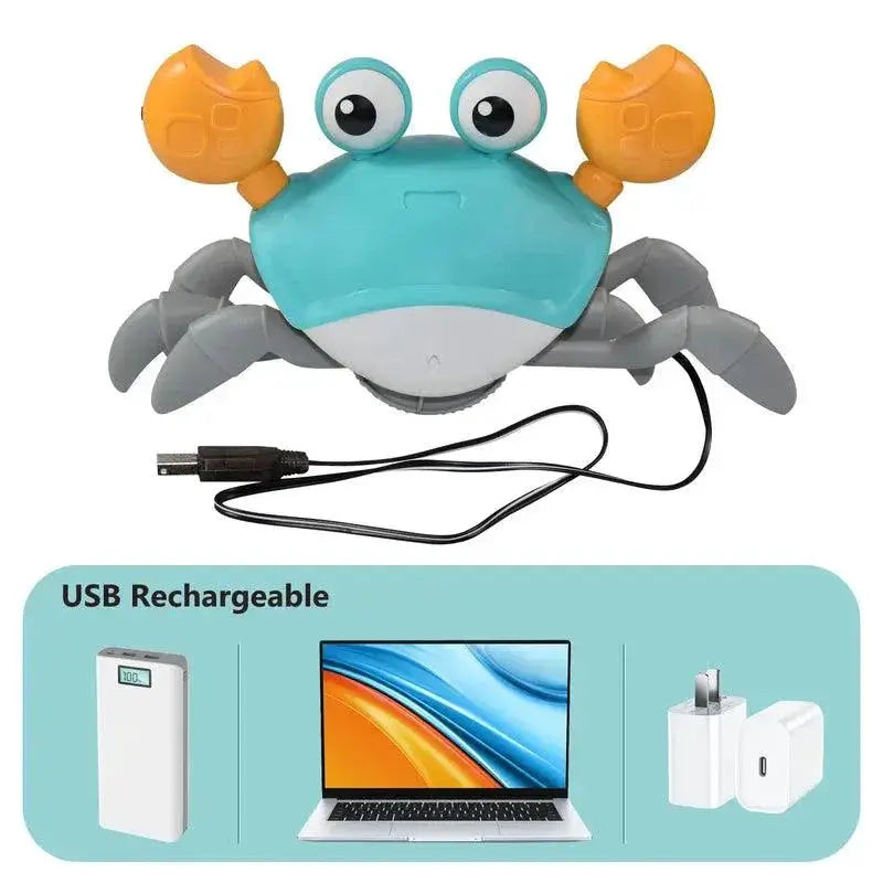 Crawling Crab And Octopus Robot Toy Educational Play