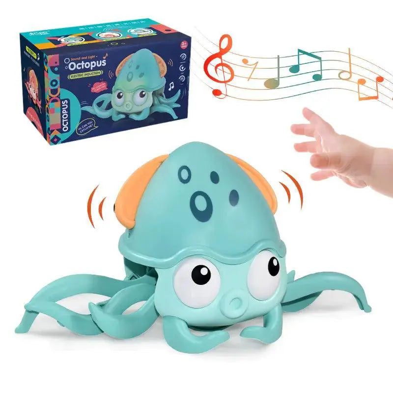 Crawling Crab And Octopus Robot Toy Educational Play