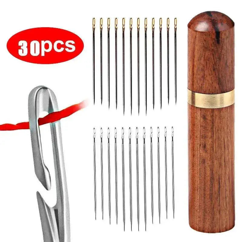 EasyThread Self Threading Sewing Needles For Easy Stitching