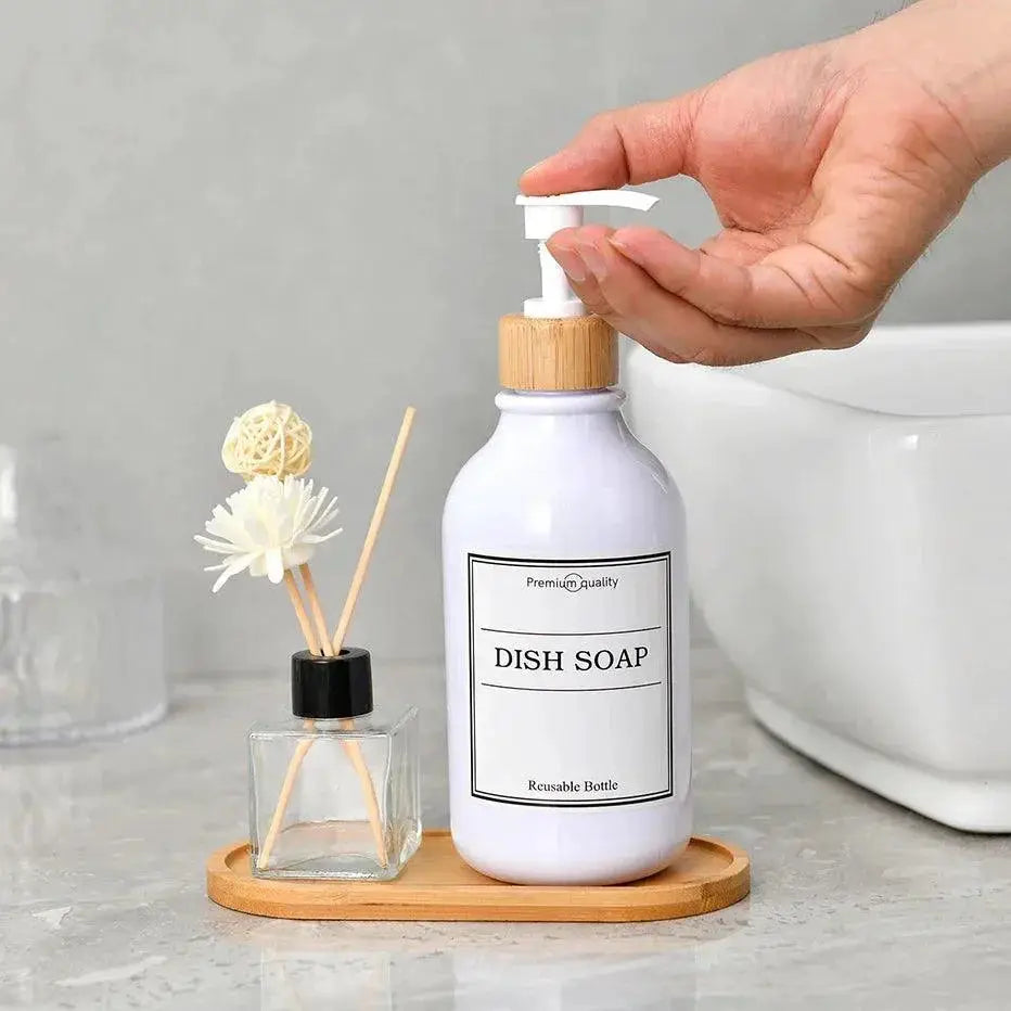 Wooden Vanity Organizer Tray For Soap Candles Jewelry