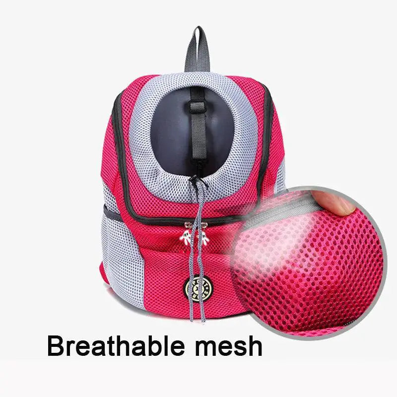 PetVoyage Travel Backpack For Pets Breathable Mesh Carrier