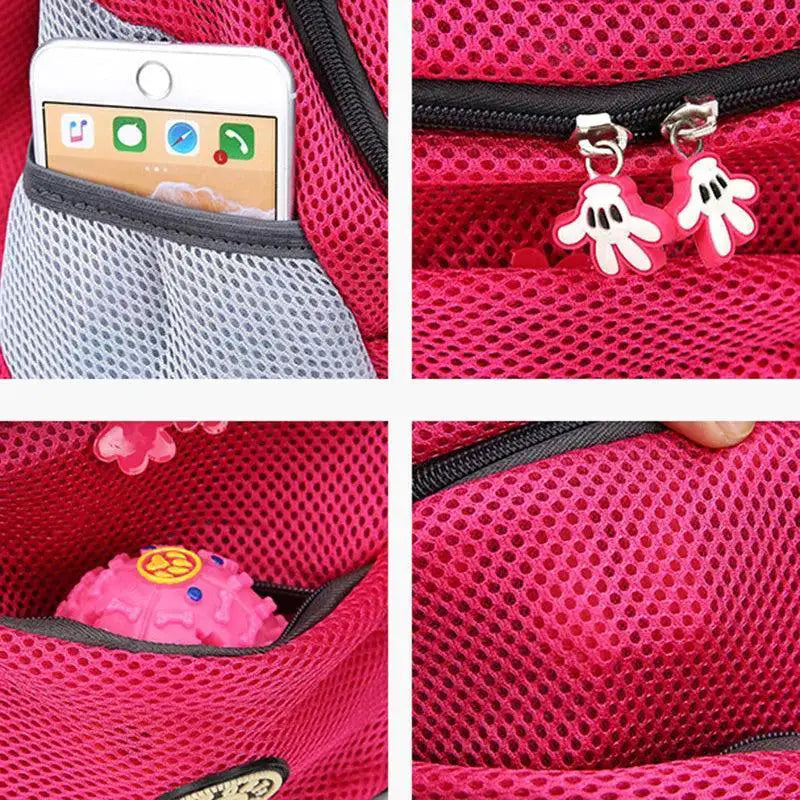 PetVoyage Travel Backpack For Pets Breathable Mesh Carrier