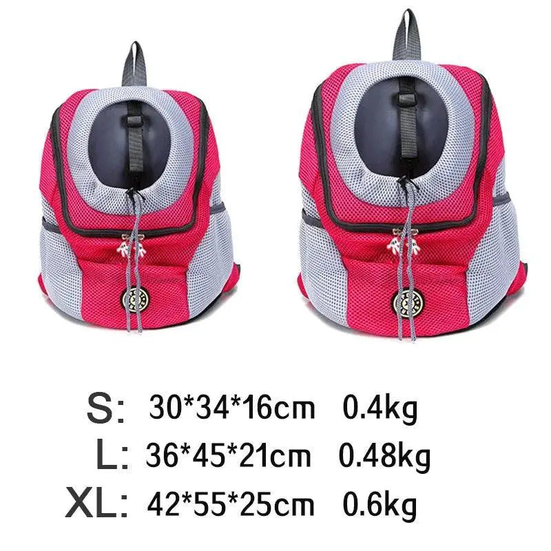 PetVoyage Travel Backpack For Pets Breathable Mesh Carrier