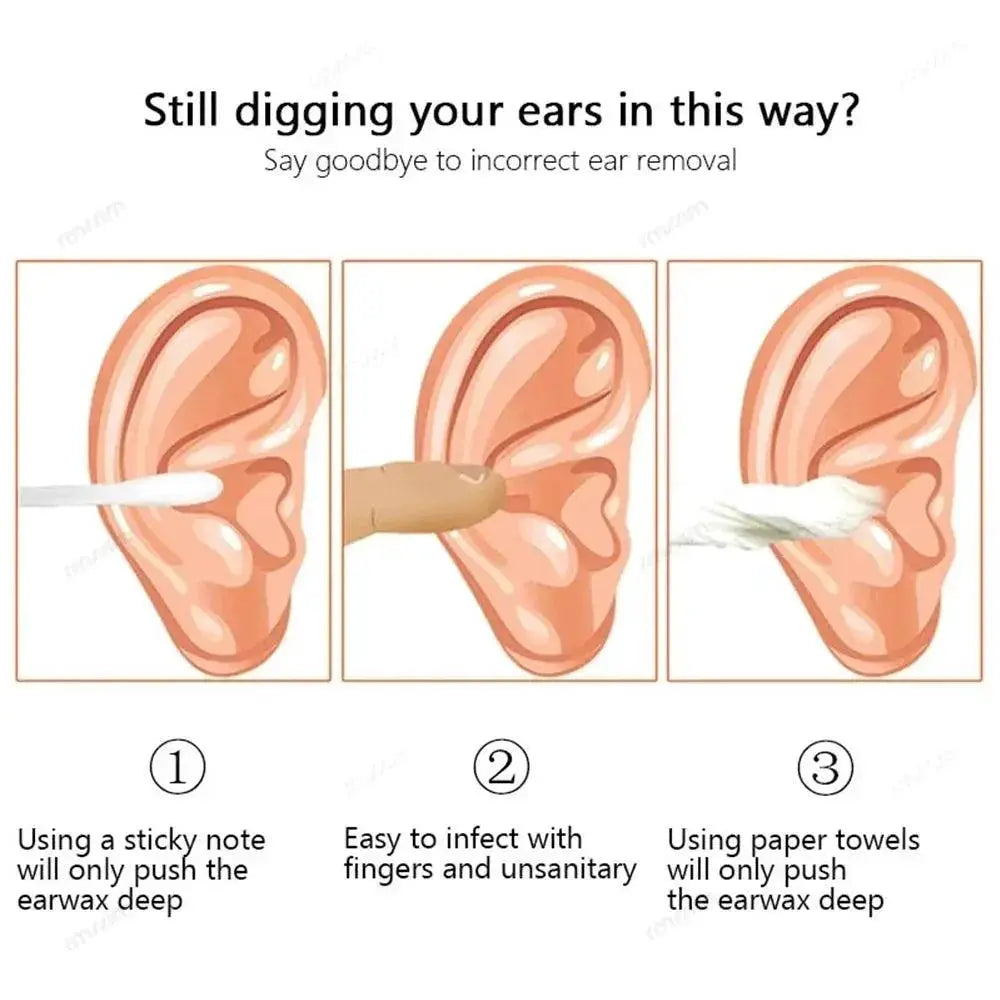 Stainless Steel Ear Wax Removal Set For Gentle Ear Cleaning