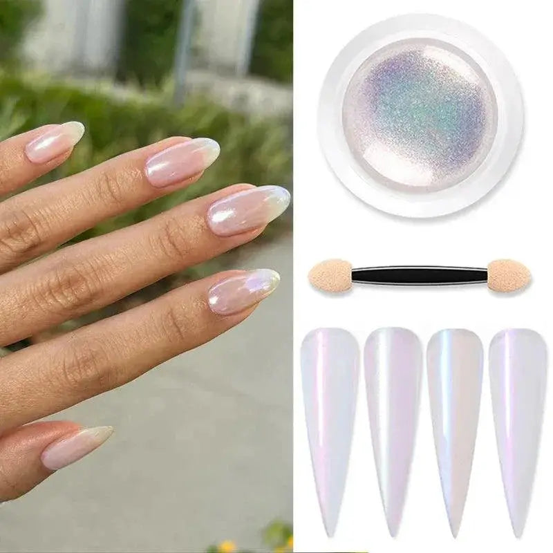 Shell Pearl Nail Powder Radiant Nail Art Brilliance