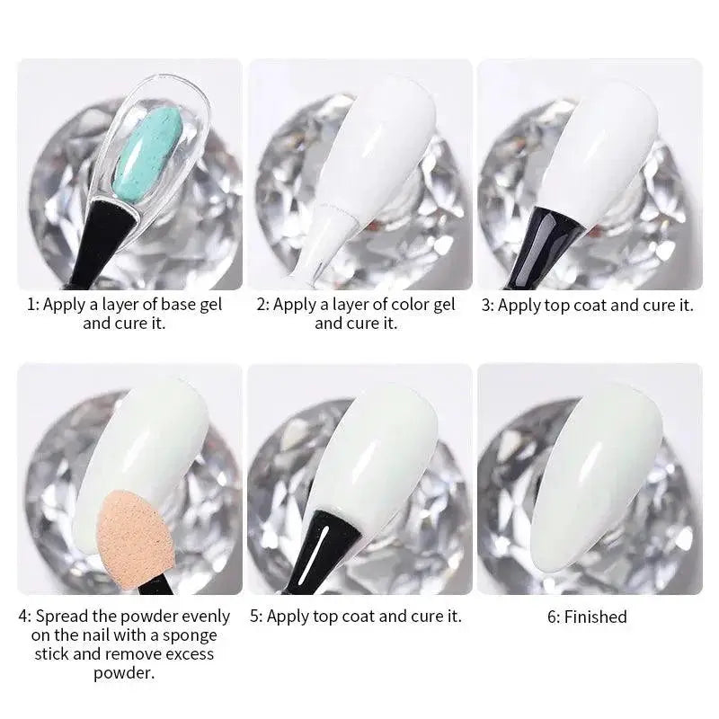 Shell Pearl Nail Powder Radiant Nail Art Brilliance