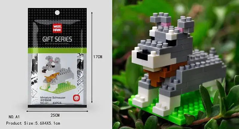 Creative 3D Mini Animal Construction Blocks Set For All Ages