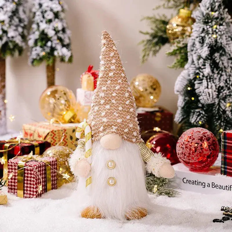 Illuminated Christmas Elf Gnome Doll Holiday Decor Magic