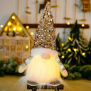 Illuminated Christmas Elf Gnome Doll Holiday Decor Magic