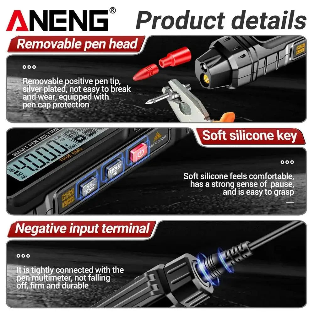 ANENG Digital Multimeter AC DC Voltage Tester Pro Precision