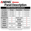 Precise Multimeter for Electricians