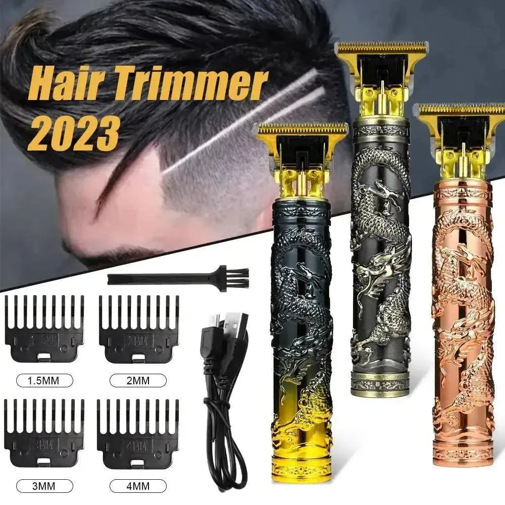 Vintage Electric Hair Clipper Cordless Barber Trimmer