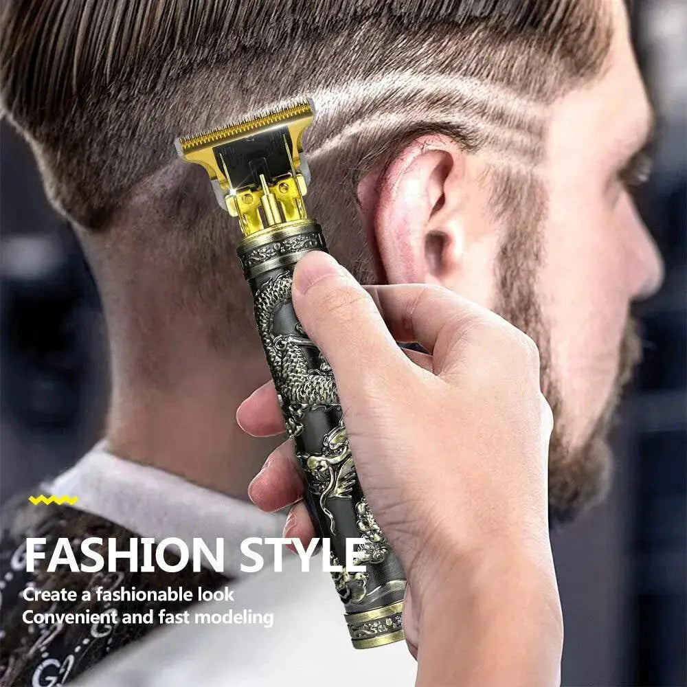 Vintage Electric Hair Clipper Cordless Barber Trimmer