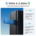 Fast USB WiFi 6 Adapter For Laptops