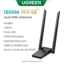 UGREEN USB WiFi Adapter AX1800 AC650 Dual Band WiFi 6 5