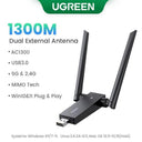 UGREEN USB WiFi Adapter AX1800 AC650 Dual Band WiFi 6 5