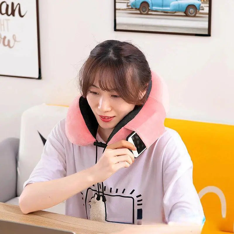 Ergonomic Memory Foam U Shaped Travel Neck Pillow Comfort