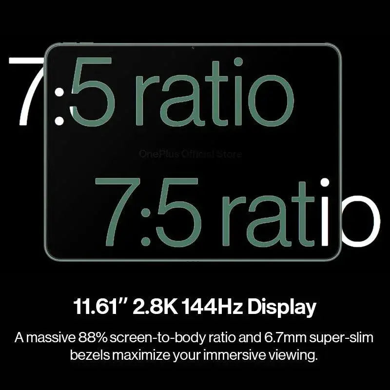 OnePlus Pad Tablet Global 11.61 Inch 144Hz Display 8GB RAM