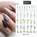 Easy Nail Art Stickers for DIY Nails