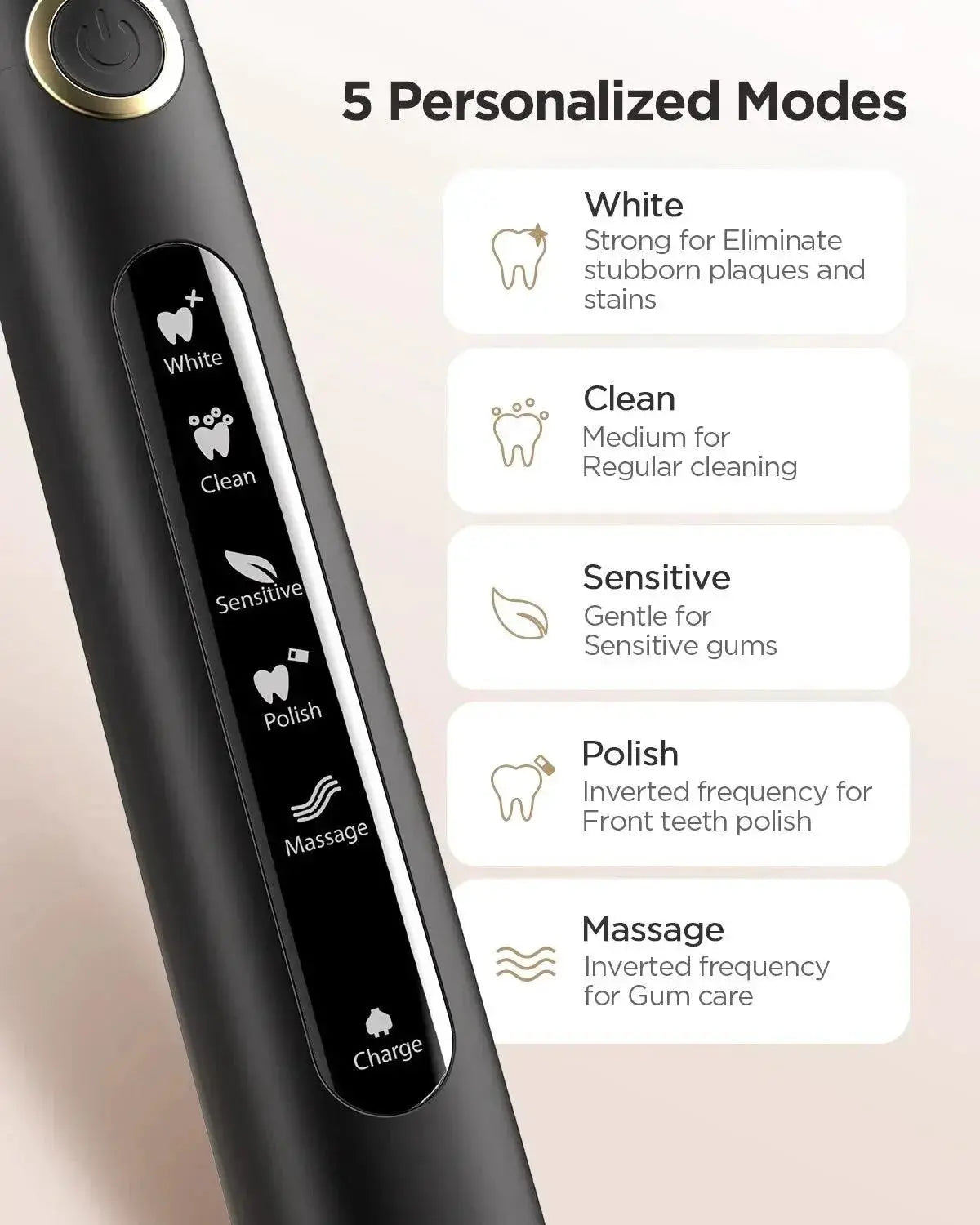 Travel Friendly Sonic Toothbrush For Confident Smiles