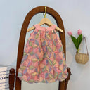 Bear Leader Summer Princess Dress Vibrant Floral Fashion