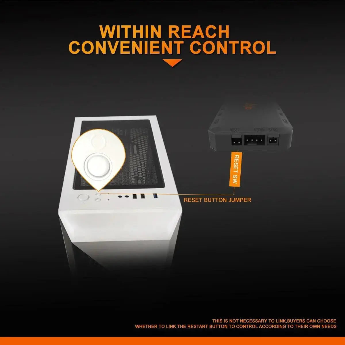 ARGB Speed Controller Hub For PC Cooling Optimization