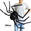 Spooky Ambience Plush Spider Cat Decor