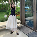Flattering Mesh Midi Dress for Women