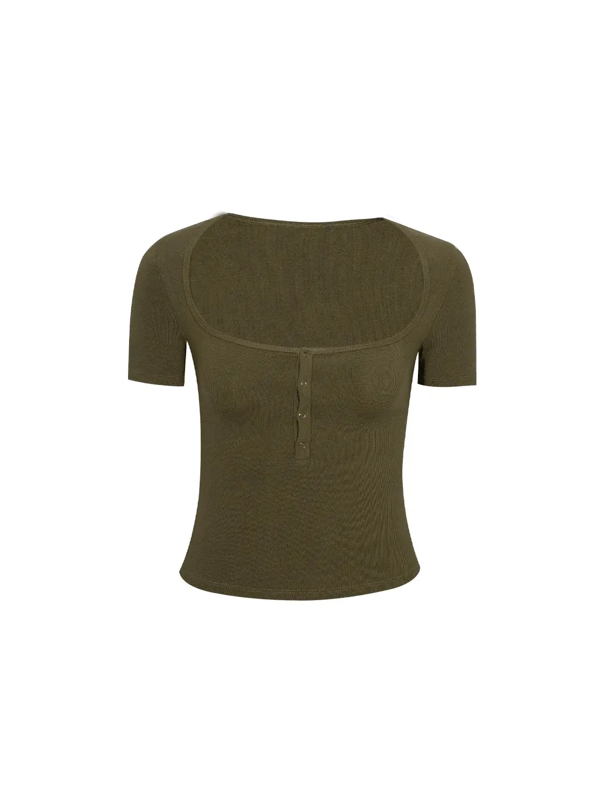 Modal Large Size Slim Fit Knitted T Shirt Plus Size Women