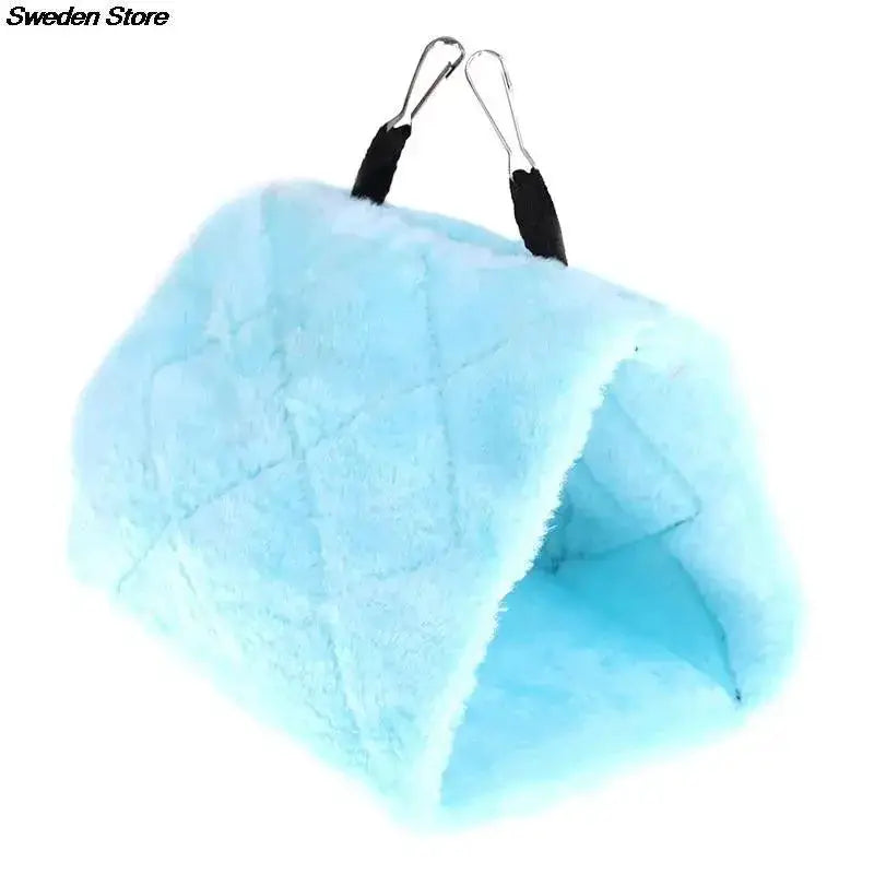 Cozy Bird Hammock House Plush Winter Nest Parrots Budgies