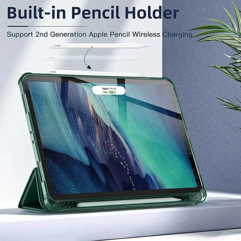Ipad Pro Waterproof Shockproof Pencil Holder Case Funda