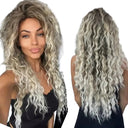 Voluminous Curl Wig for Women with Ombre