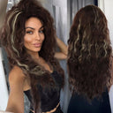 Voluminous Curl Wig for Women with Ombre