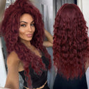 Voluminous Curl Wig for Women with Ombre