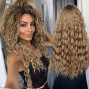 Voluminous Curl Wig for Women with Ombre