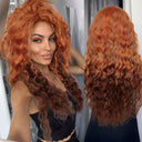 Voluminous Curl Wig for Women with Ombre