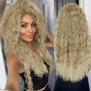 Voluminous Curl Wig for Women with Ombre