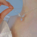 Sleep Tracking Zircon Necklace for Women