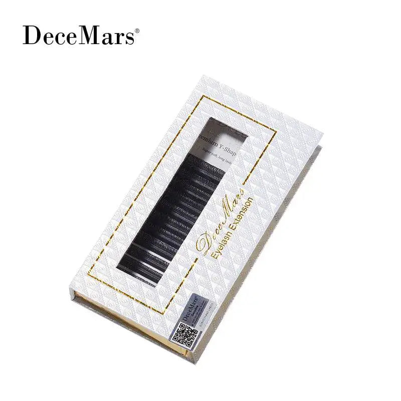 DeceMars YY Black Eyelash Extensions Bold Glamorous Look