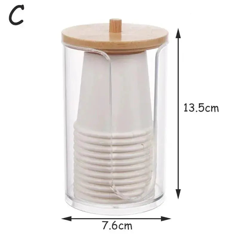 Space-Saving Bath Organizer for Cotton Pads — product view 11