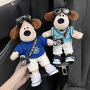 Cozy Master Dog Car Seatbelt Cover Plush Safety Pad